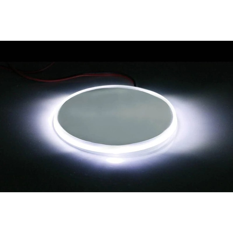 BMW LED Emblem Light Xenon White Badge Background Glow 1