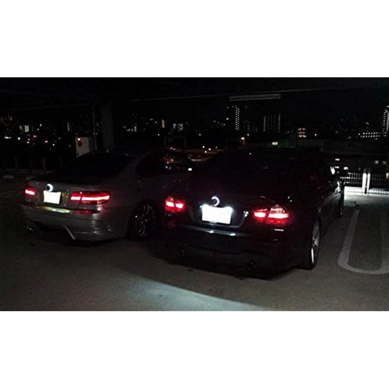 BMW LED Emblem Light Xenon White Badge Background Glow 2