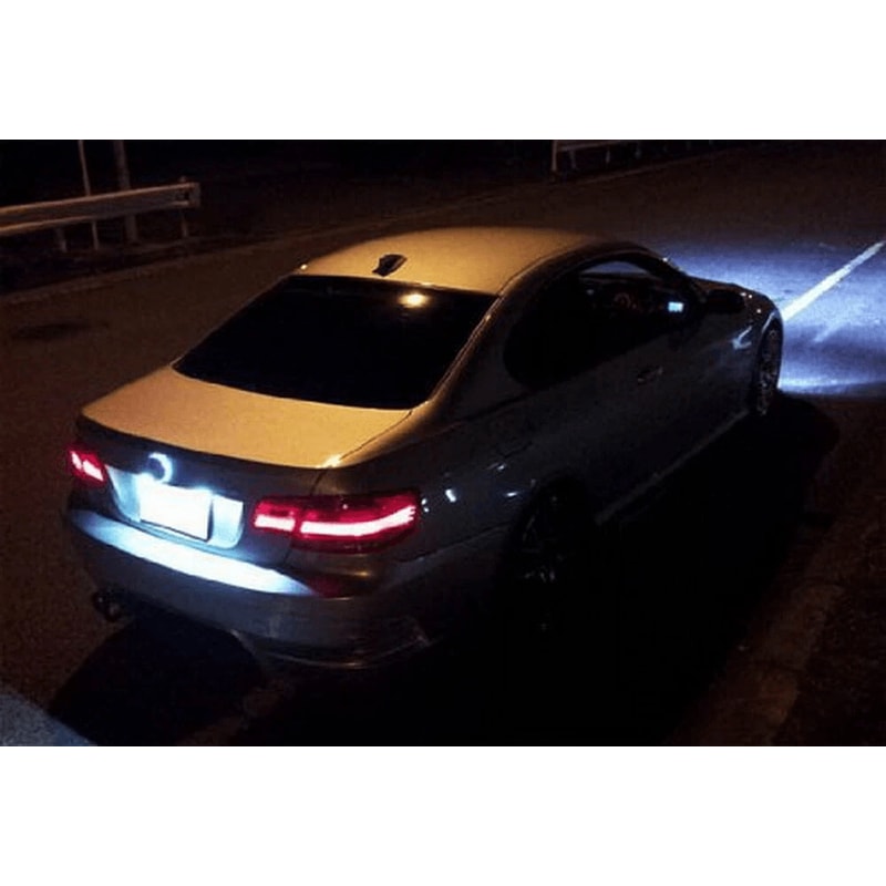 BMW LED Emblem Light Xenon White Badge Background Glow 3