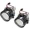 H1 Bi Xenon Projector Lens HID Headlight Retrofit Kit 7