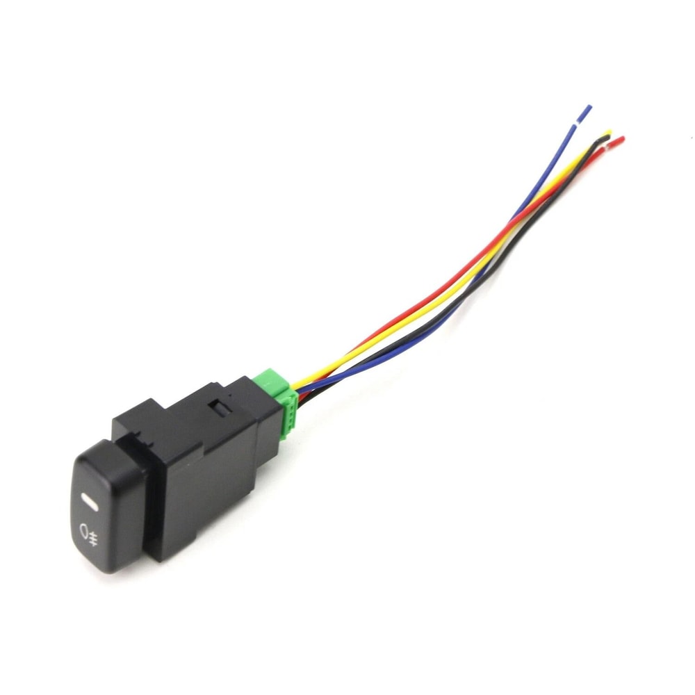 Mitsubishi Factory Style Push Button Switch With LED Indicator For Fog Lights 5