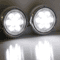 MINI Cooper LED Rally Lights With Halo DRL Ring Black 8