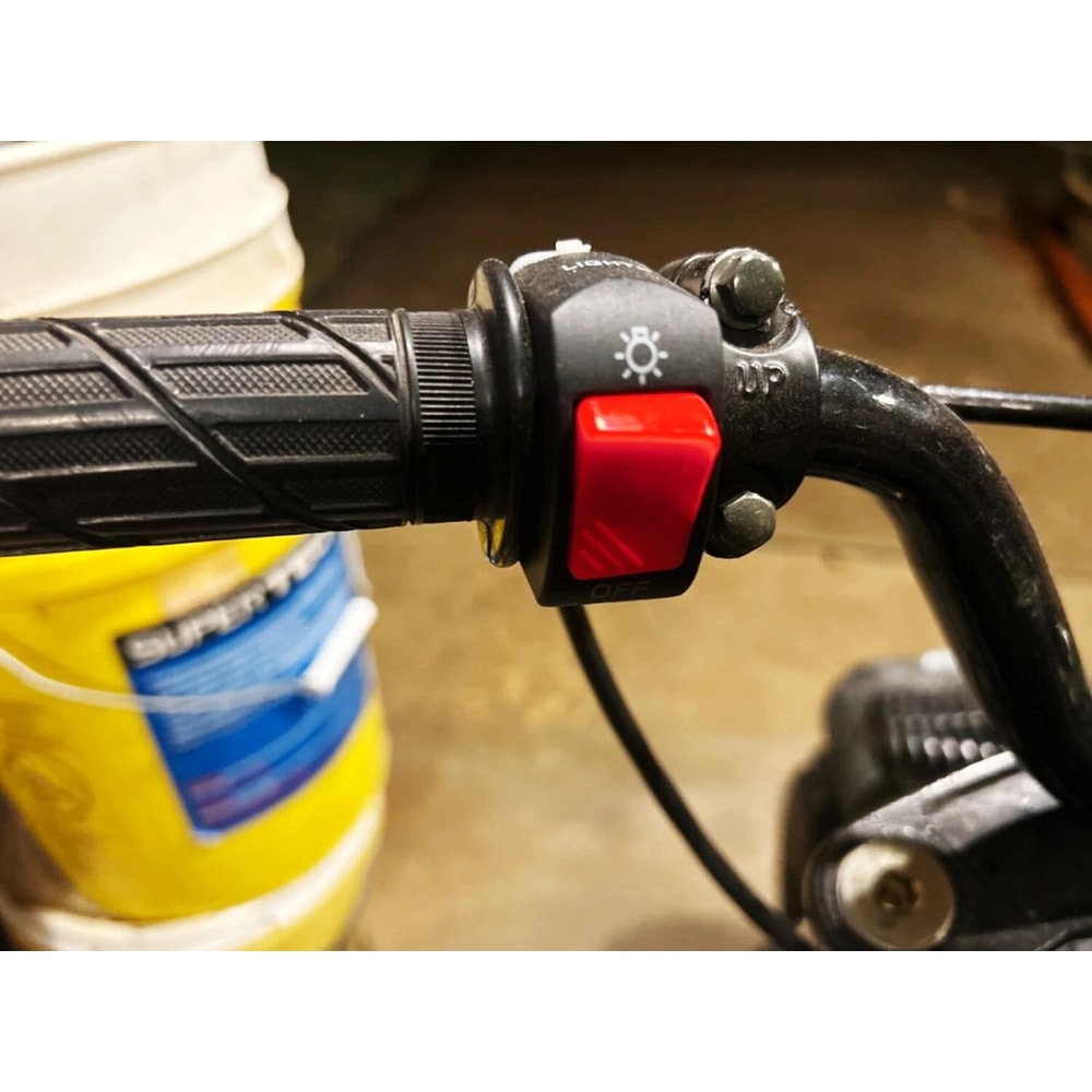 Universal Motorcycle Handlebar On Off Switch For ATV Dirt Bike Lights 6