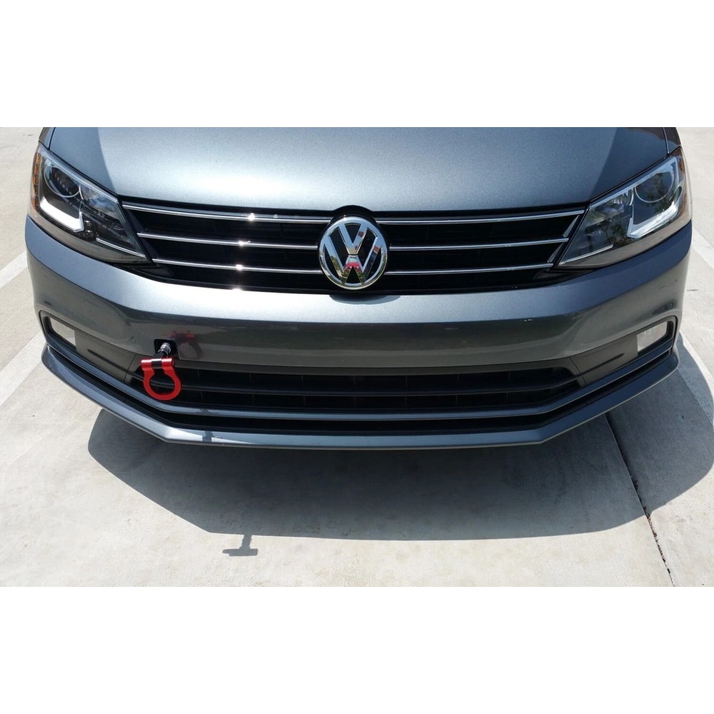 Red Aluminum Racing Tow Hook Ring For Volkswagen Jetta MK6 2