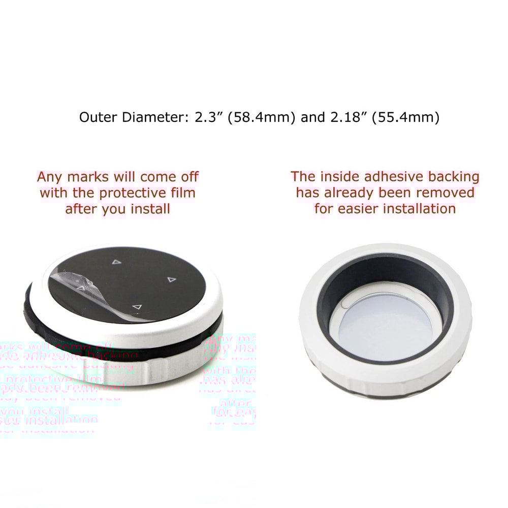 BMW IDrive Knob Cover For Button Multimedia Controller 4