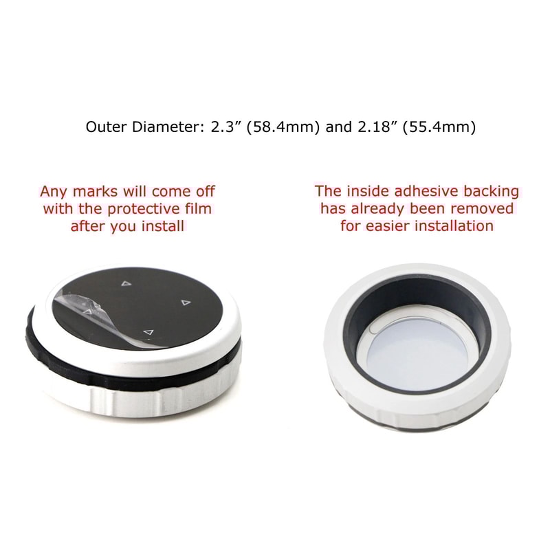 BMW IDrive Knob Cover For Button Multimedia Controller 4