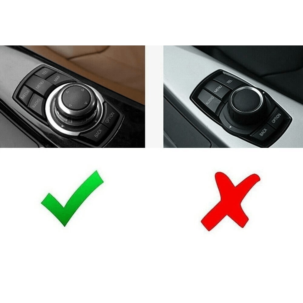 BMW IDrive Knob Cover For Button Multimedia Controller 6