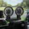 USB Dual Head Car Fan 3 Speed Quiet Portable Desk Cooling Fan 1