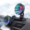 USB Dual Head Car Fan 3 Speed Quiet Portable Desk Cooling Fan 0