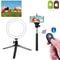 Dimmable LED Ring Light With Tripod Stand For Video Live Streaming And Selfies 8