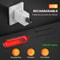 USB Rechargeable LED Bike Tail Light Rear Safety Warning Lights 5