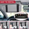 Tactical MOLLE Car Sun Visor Organizer With Zipper Pouch For SUVs 1