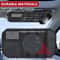 Tactical MOLLE Car Sun Visor Organizer With Zipper Pouch For SUVs 3