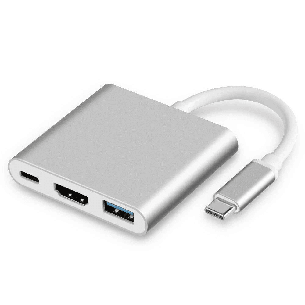 USB C HDMI Adapter Hub For MacBook Android Phone To TV 0