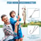 Fish Hook Remover Tool Quick Release Hook Extractor Set 4