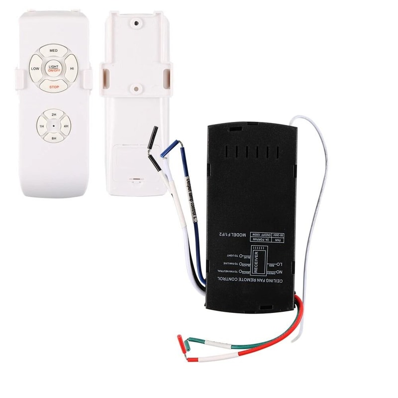 Universal Ceiling Fan Remote Control Kit With Wireless Receiver 1