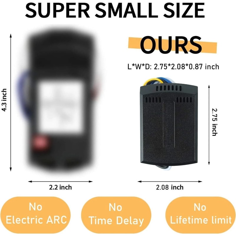 Universal Ceiling Fan Remote Control Kit With Wireless Receiver 3