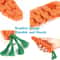Carrot Rope Dog Toys For Puppy Teething And Dental Chew Play 9