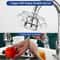 360 Rotating Water Saving Faucet Extender Sink Sprayer Aerator Nozzle 2