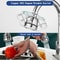 360 Rotating Water Saving Faucet Extender Sink Sprayer Aerator Nozzle 2
