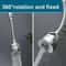360 Rotating Water Saving Faucet Extender Sink Sprayer Aerator Nozzle 4