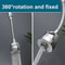 360 Rotating Water Saving Faucet Extender Sink Sprayer Aerator Nozzle 4