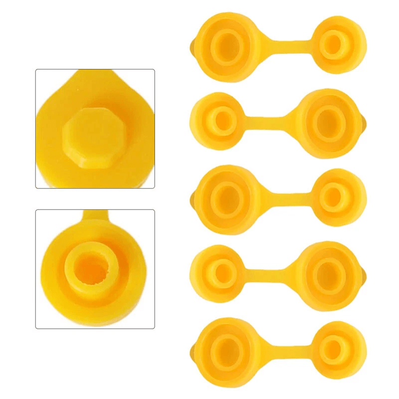 Yellow Gas Can Vent Caps For Faster Fuel Flow 3