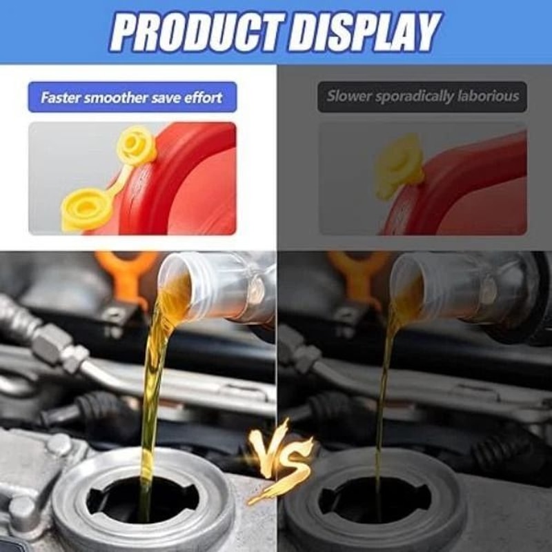 Yellow Gas Can Vent Caps For Faster Fuel Flow 5
