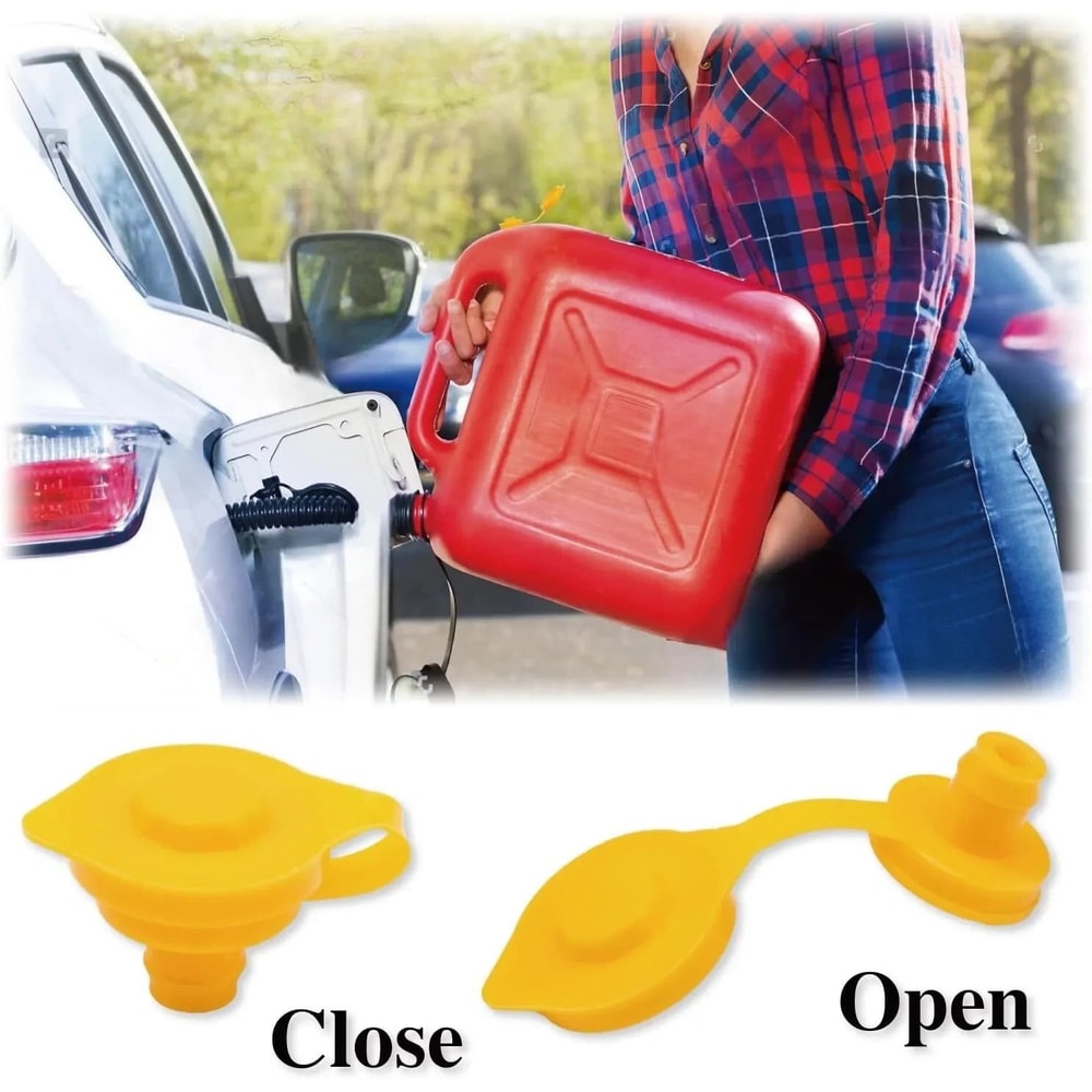 Yellow Gas Can Vent Caps For Faster Fuel Flow 7