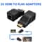 HDMI Extender To RJ45 Cat5e Cat6 Ethernet Adapter Kit 5