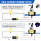 Rocker Switch With Blue LED Light Pin 30A Toggle Switch 3