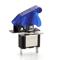 Blue LED Toggle Switch With Safety Cover SPST ON OFF 6