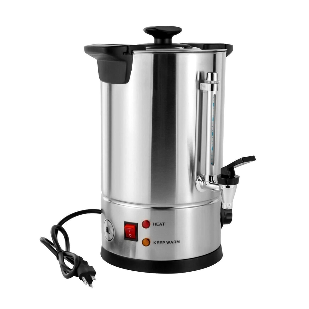 Commercial Coffee Urn Stainless Steel Hot Water Dispenser 3