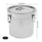 Airtight Rice Container Stainless Steel Food Storage Bucket 8
