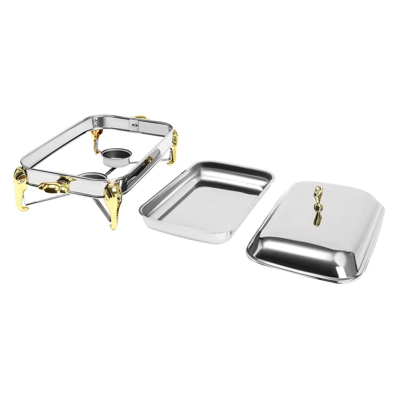 Stainless Steel Chafing Dish Buffet Food Warmer 6
