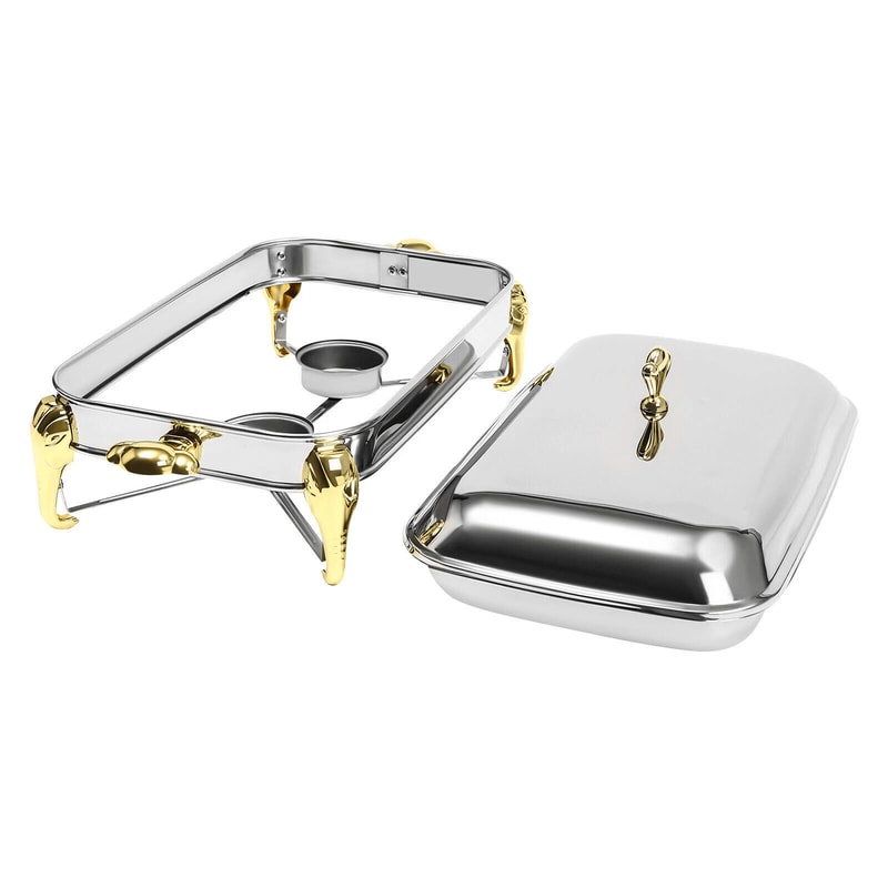 Stainless Steel Chafing Dish Buffet Food Warmer 8