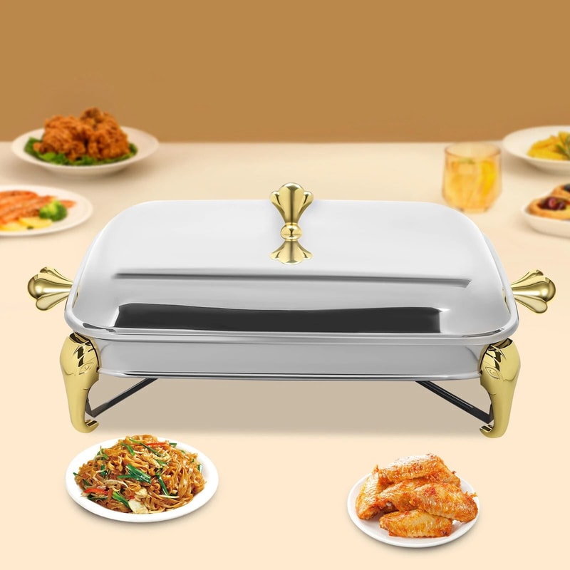 Stainless Steel Chafing Dish Buffet Food Warmer 16