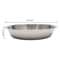 Round Chafing Dish Buffet Server With Gold Accent 5