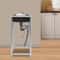 Freestanding Stainless Steel Utility Sink With Faucet Single Bowl Design 1