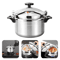 Compact Mini Pressure Canner Cooker Efficient Aluminum Alloy 1