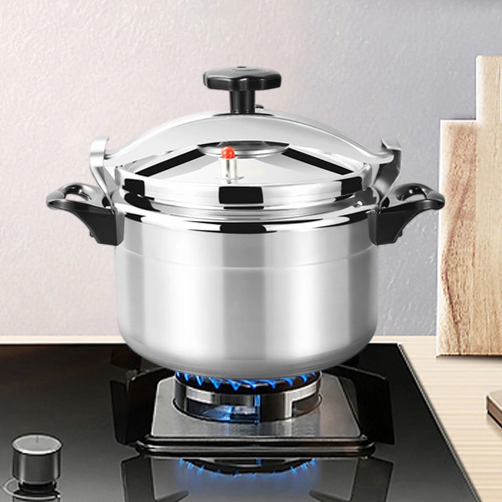 Compact Mini Pressure Canner Cooker Efficient Aluminum Alloy 4