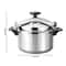 Compact Mini Pressure Canner Cooker Efficient Aluminum Alloy 12