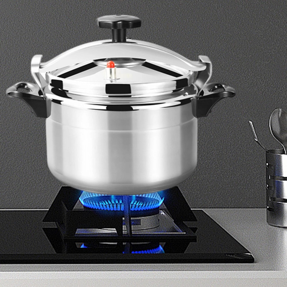 Compact Mini Pressure Canner Cooker Efficient Aluminum Alloy 6