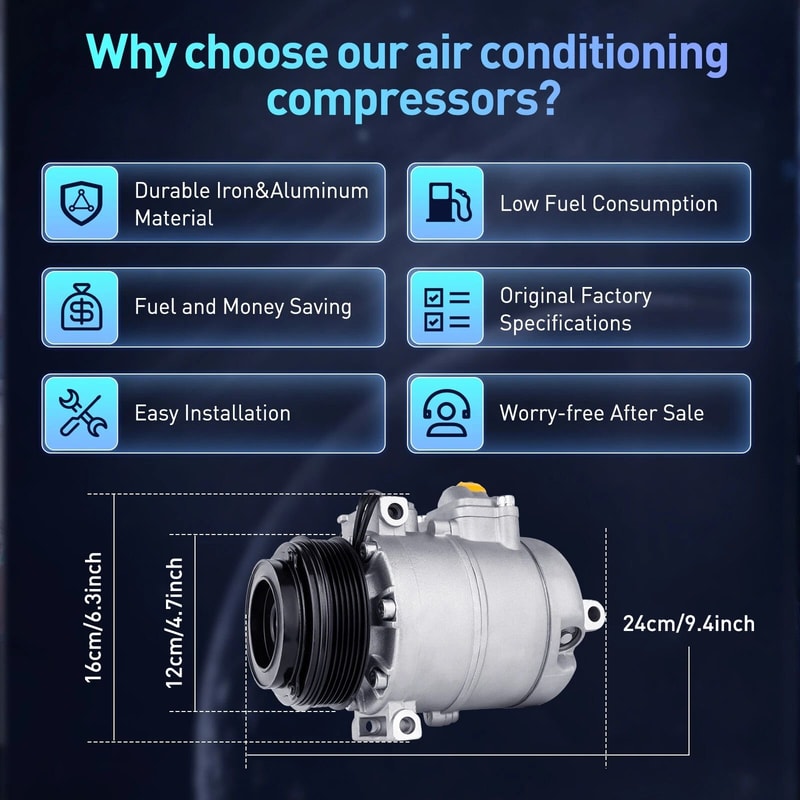 BMW AC Compressor With Clutch 3