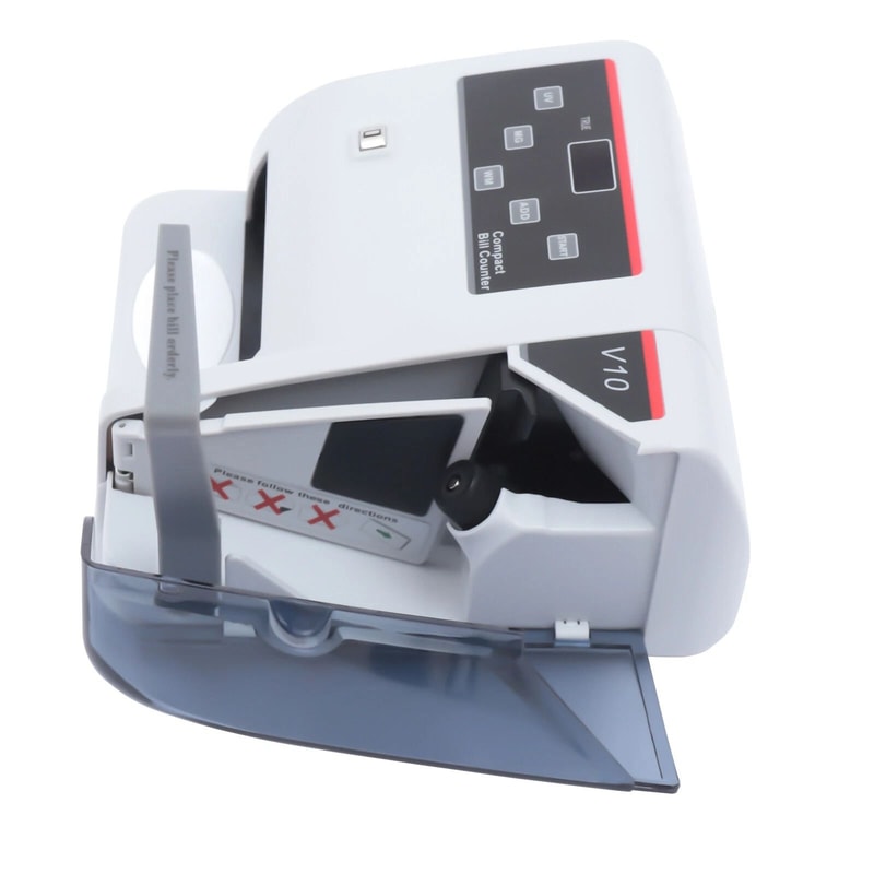 Pro Grade Portable Money Counter With UVMGWM Counterfeit Detection 3