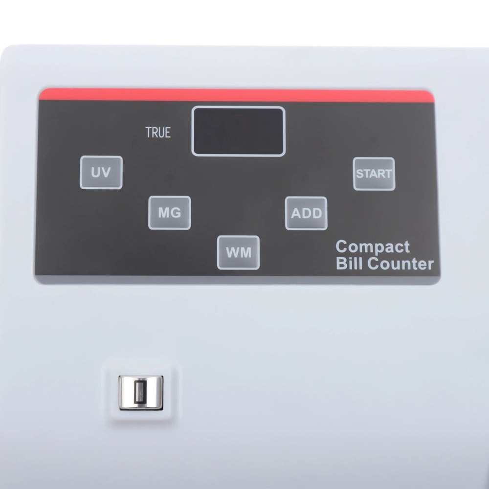Pro Grade Portable Money Counter With UVMGWM Counterfeit Detection 7