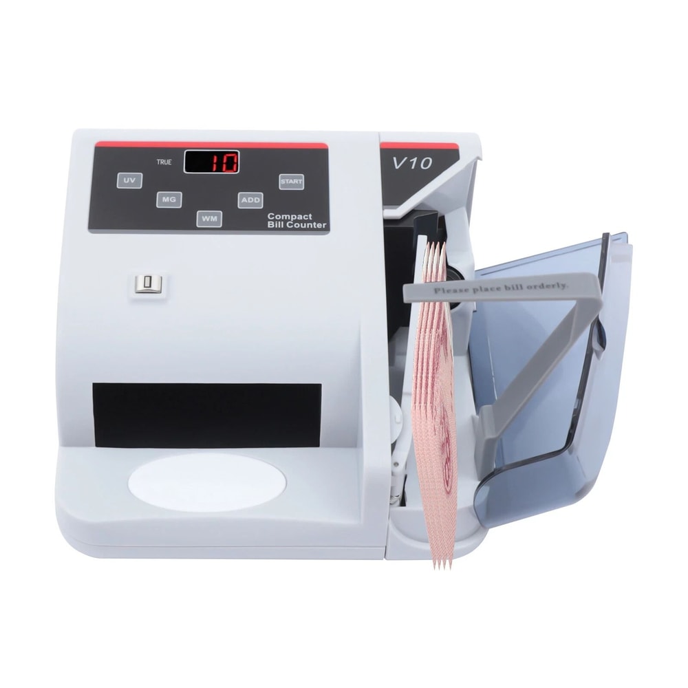 Pro Grade Portable Money Counter With UVMGWM Counterfeit Detection 9
