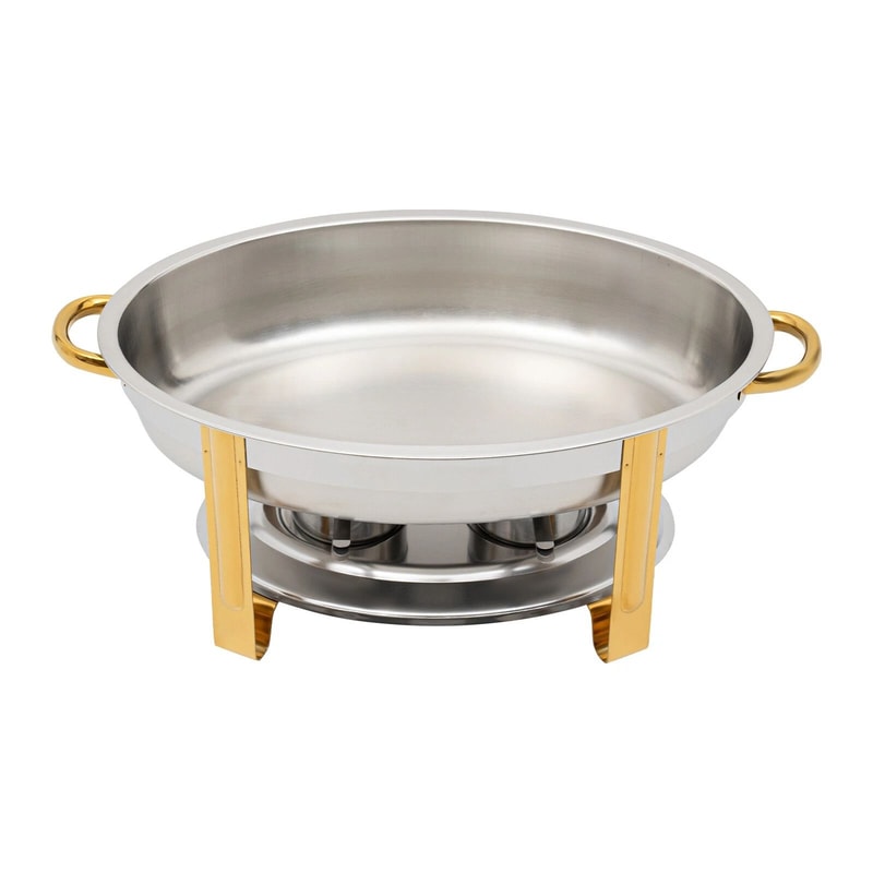 Stainless Steel Chafing Dish Set Buffet Food Warmer Catering Chafer Pan 2