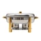 Stainless Steel Chafing Dish Set Buffet Food Warmer Catering Chafer Pan 4