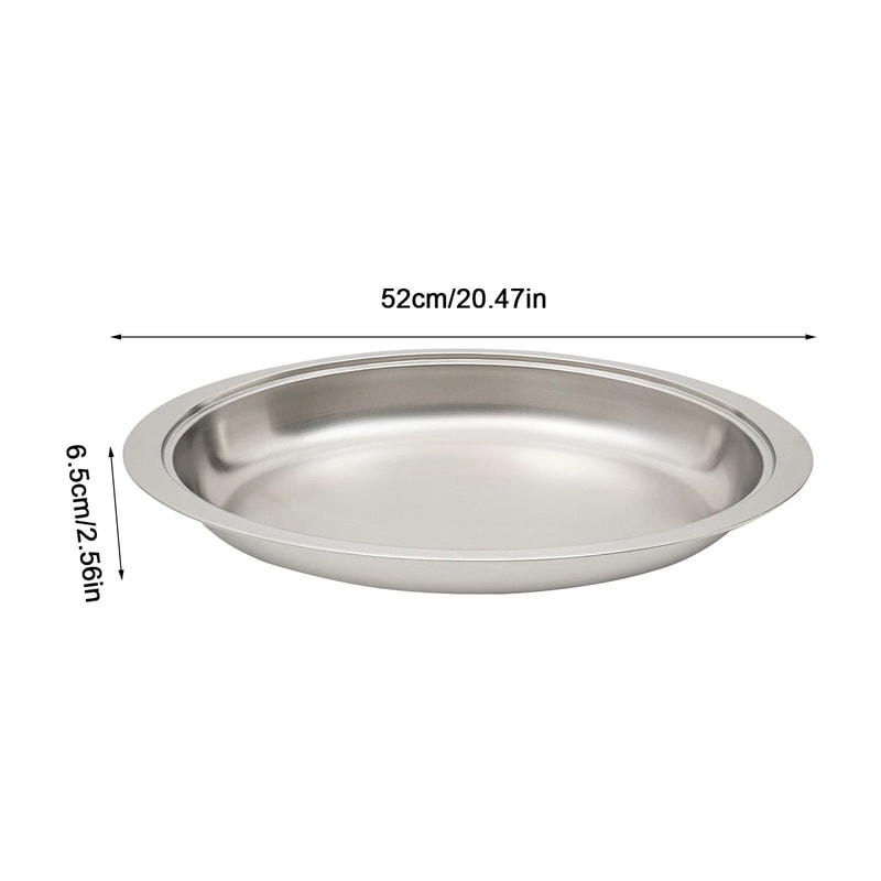 Stainless Steel Chafing Dish Set Buffet Food Warmer Catering Chafer Pan 8
